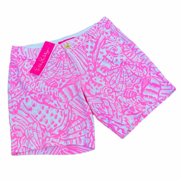 Lilly Pulitzer Pants - NEW LILLY PULITZER Jayne Knit Shorts Pelican Pink
